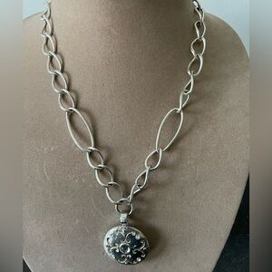 Brighton Saturn Versailles Reversible Necklace